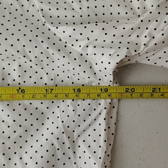 Faconnable white polka dot button down shirt - Picture 4 of 4